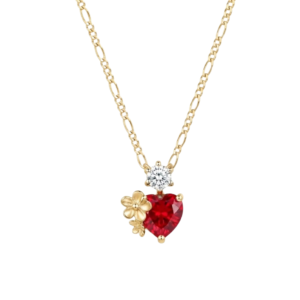 Collar Orquidea Oro