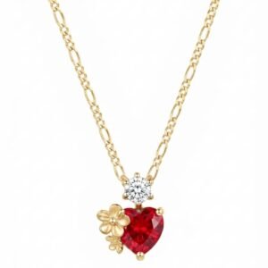 Collar Orquidea Oro