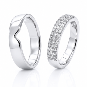 Argollas Endless Love Plata
