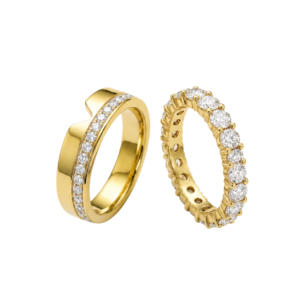 Argollas Indigo & Sophia Plata